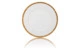 Тарелка десертная Noritake Рочель Золотой кант 17 см, фарфор костяной