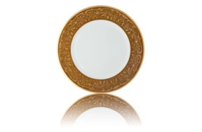 Тарелка акцентная Noritake Белый дворец 23 см