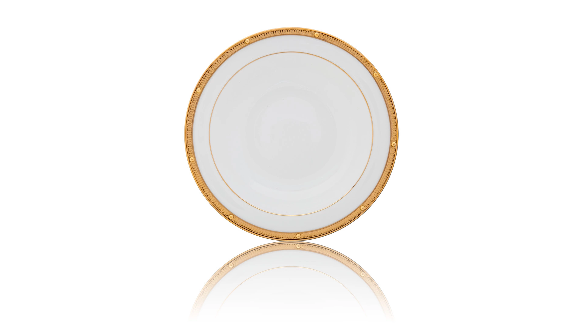 Чаша для десерта Noritake Рочель Золотой кант 16 см