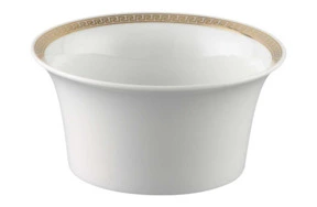 Салатник индивидуальный Rosenthal Versace Золотой меандр 11,5 см, фарфор