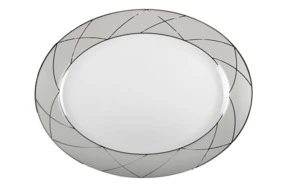 Блюдо овальное Haviland Лунный свет узор 34,5 см