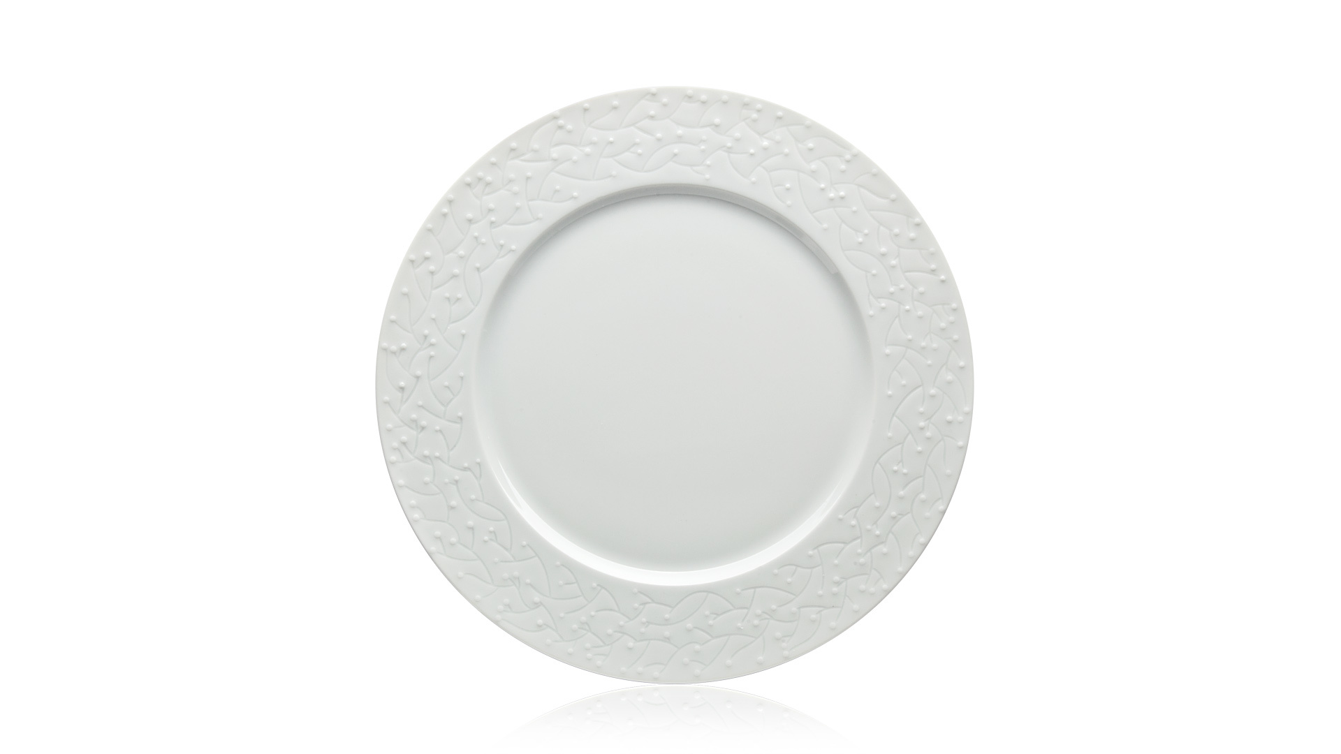 Тарелка обеденная 28см Белый прованс