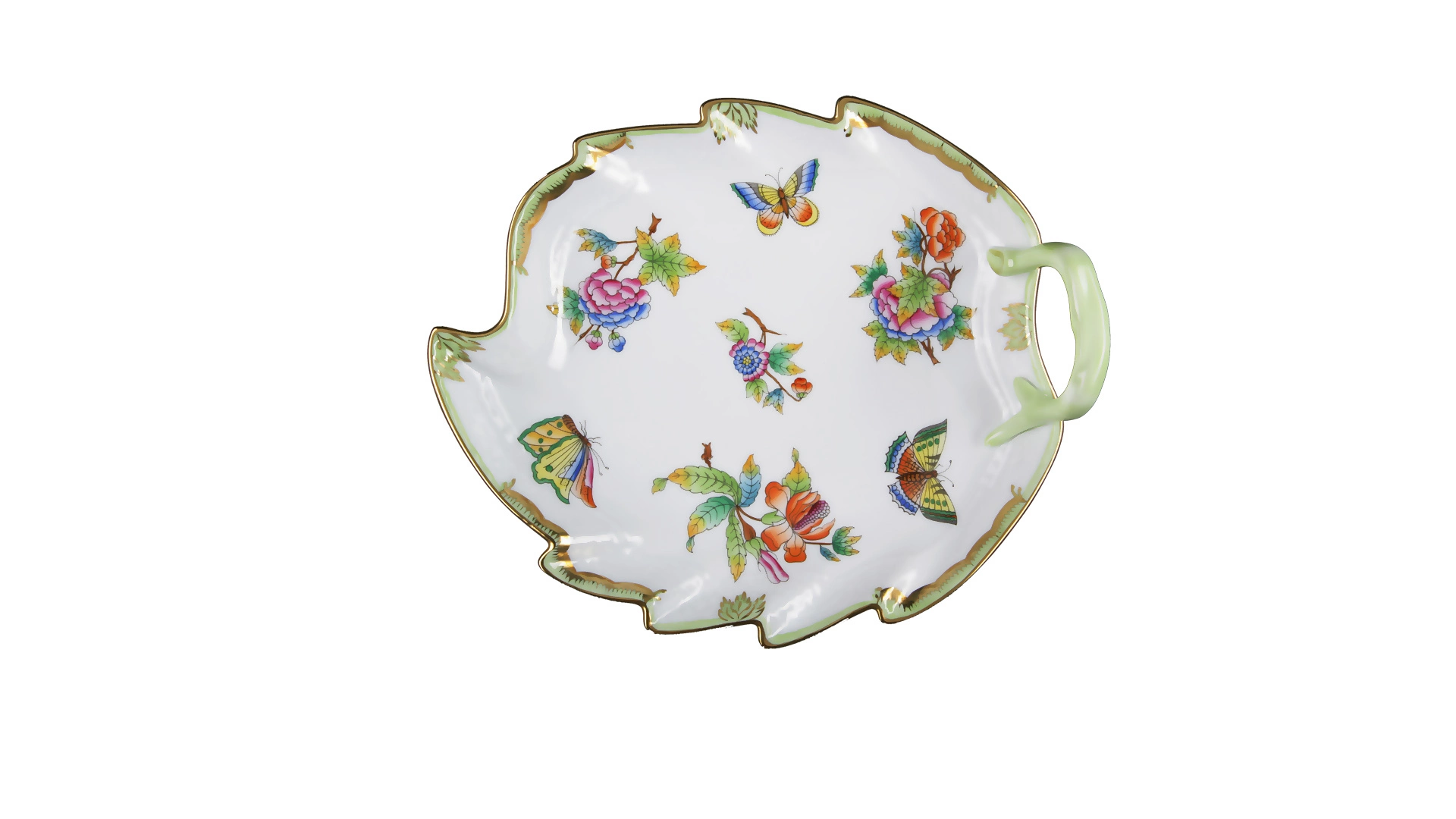 Блюдо - лист Herend Виктория 20 см