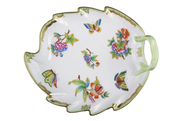 Блюдо - лист Herend Виктория 20 см