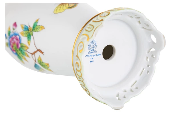 Ваза-лампа Herend Виктория 21,5 см, без абажура