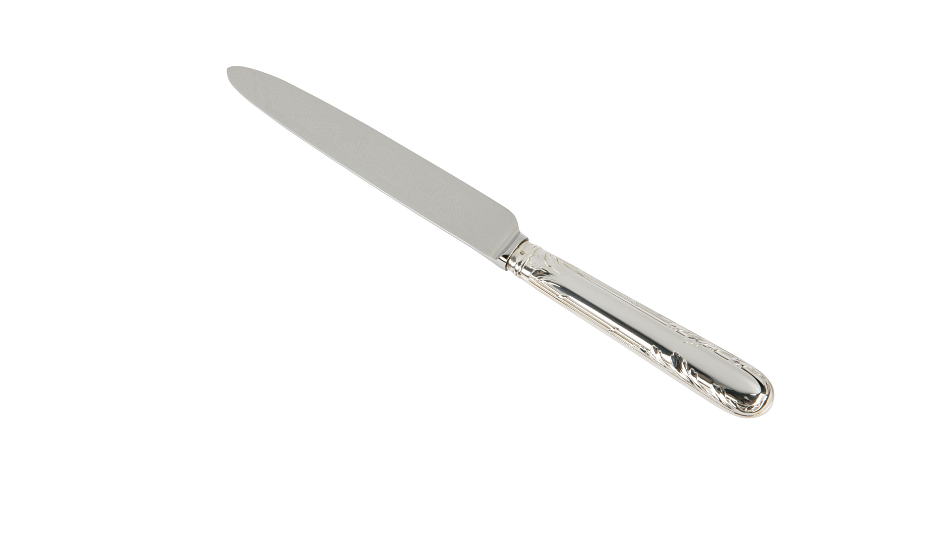 Нож столовый Odiot Мария Антуанетта 24,5 см, серебро 925