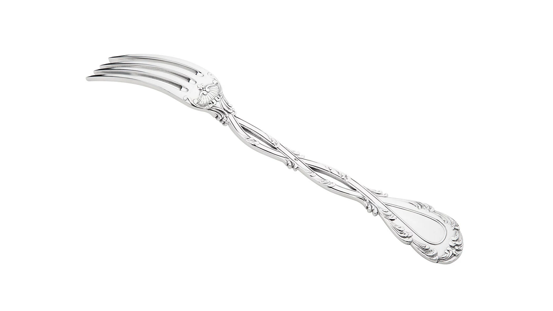 Вилка столовая Odiot Трианон 21 см, серебро 925