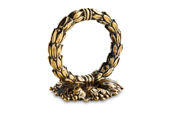 Держатель для ножа Odiot Лавровый венец, позолота