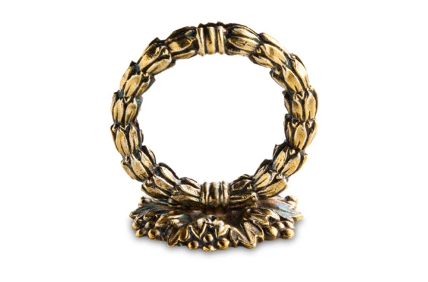 Держатель для ножа Odiot Лавровый венец, позолота