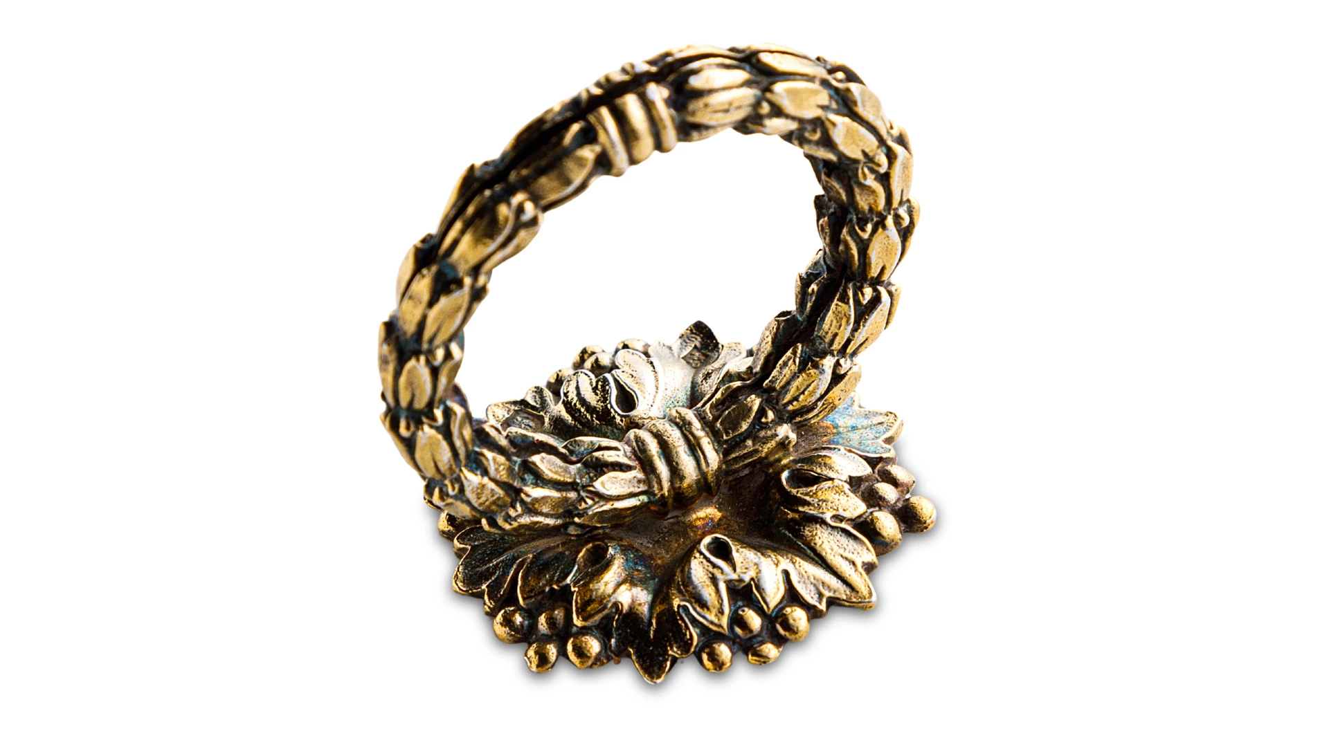 Держатель для ножа Odiot Лавровый венец, позолота