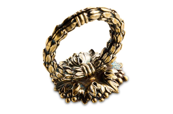 Держатель для ножа Odiot Лавровый венец, позолота