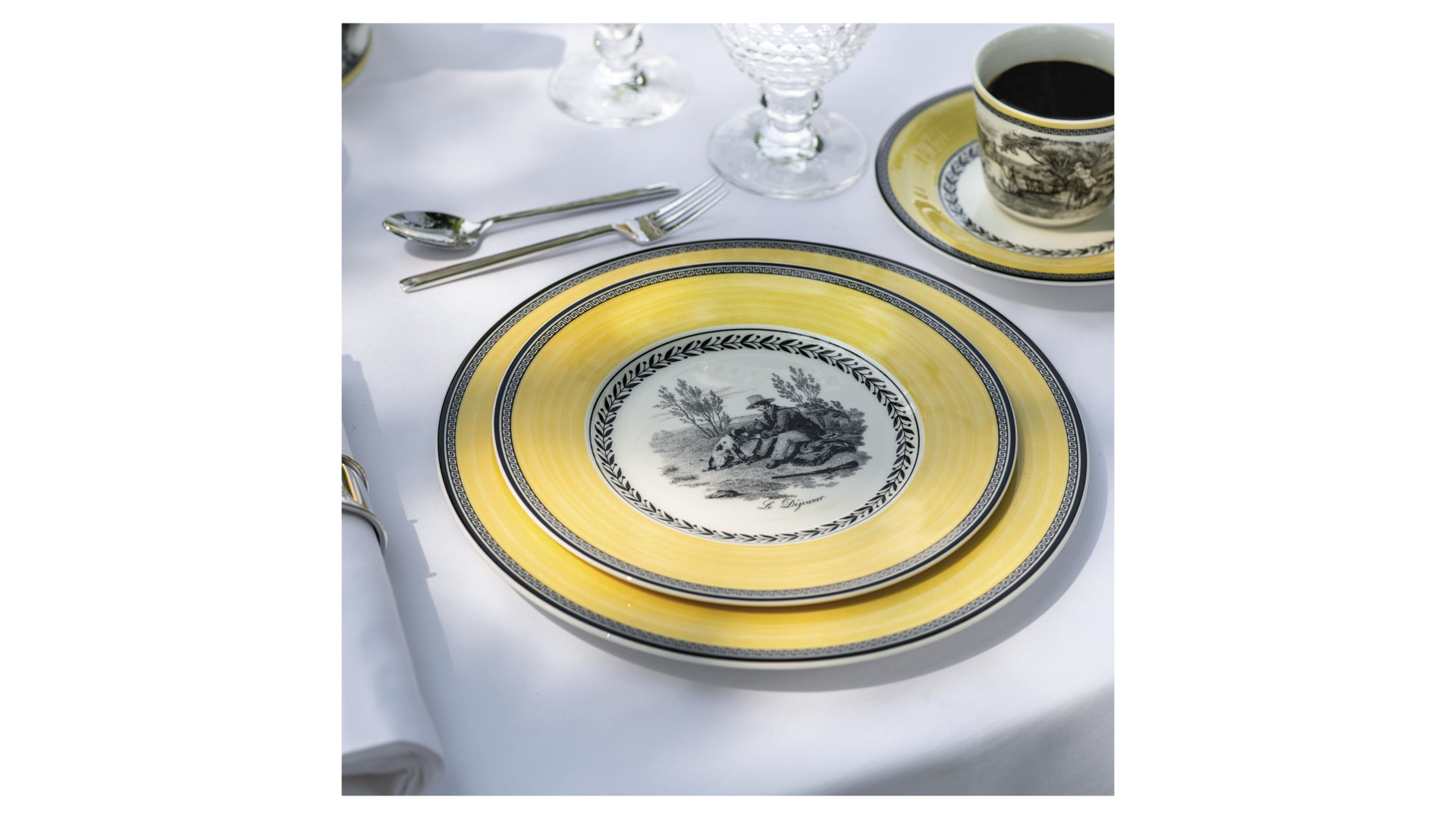 Тарелка закусочная Villeroy&Boch Audun Chasse 22 см