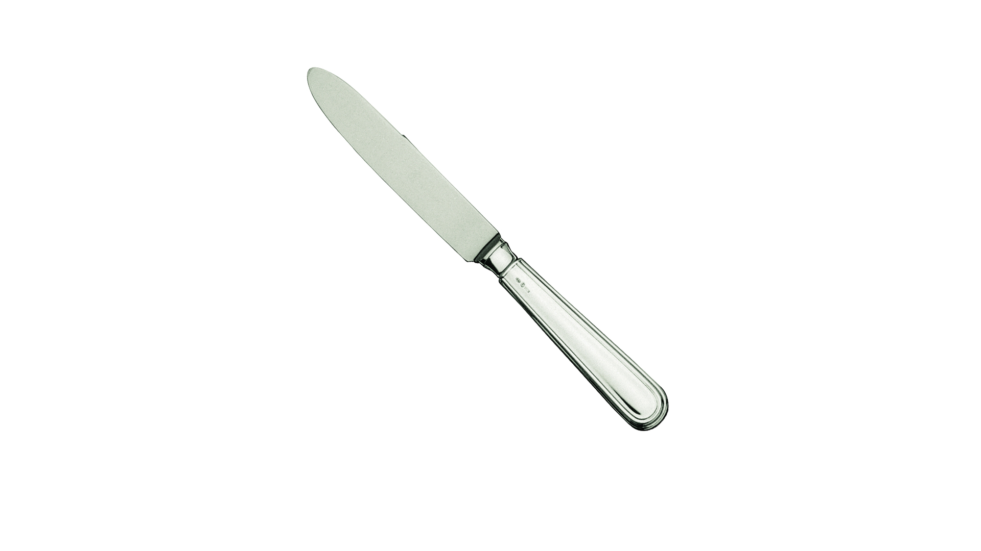 Нож столовый 25см Schiavon Инглезе, серебро 925пр