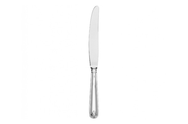 Нож столовый Schiavon Фолья 25см,  серебро 925