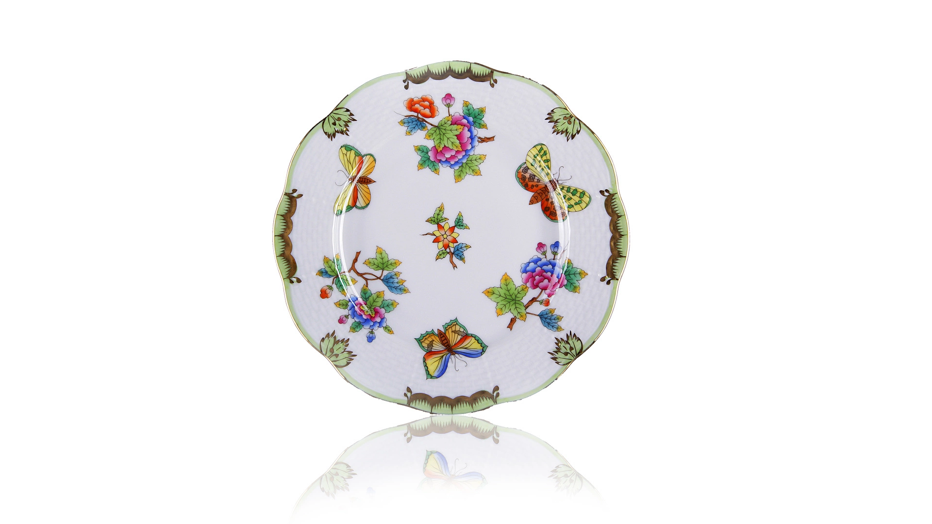 Тарелка пирожковая Herend Виктория 15,5 см