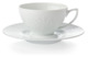 Чашка чайная с блюдцем 160мл Белый прованс