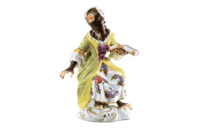 Фигурка Meissen 12,5 см Певица Обезьяний оркестр
