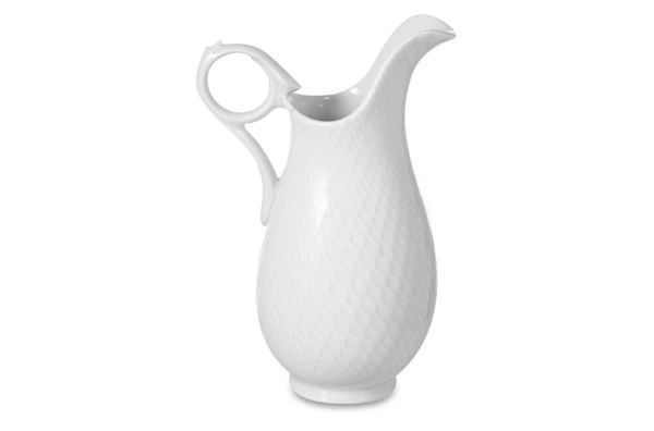 Молочник Meissen 300мл Игра волн, рельеф, белый
