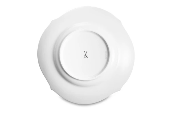 Тарелка десертная Meissen Игра волн, рельеф, белый 19,5 см