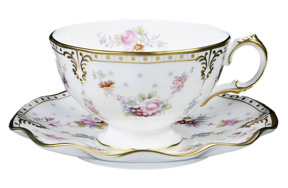 Чашка чайная с блюдцем Royal Crown Derby Роял Антуанетта