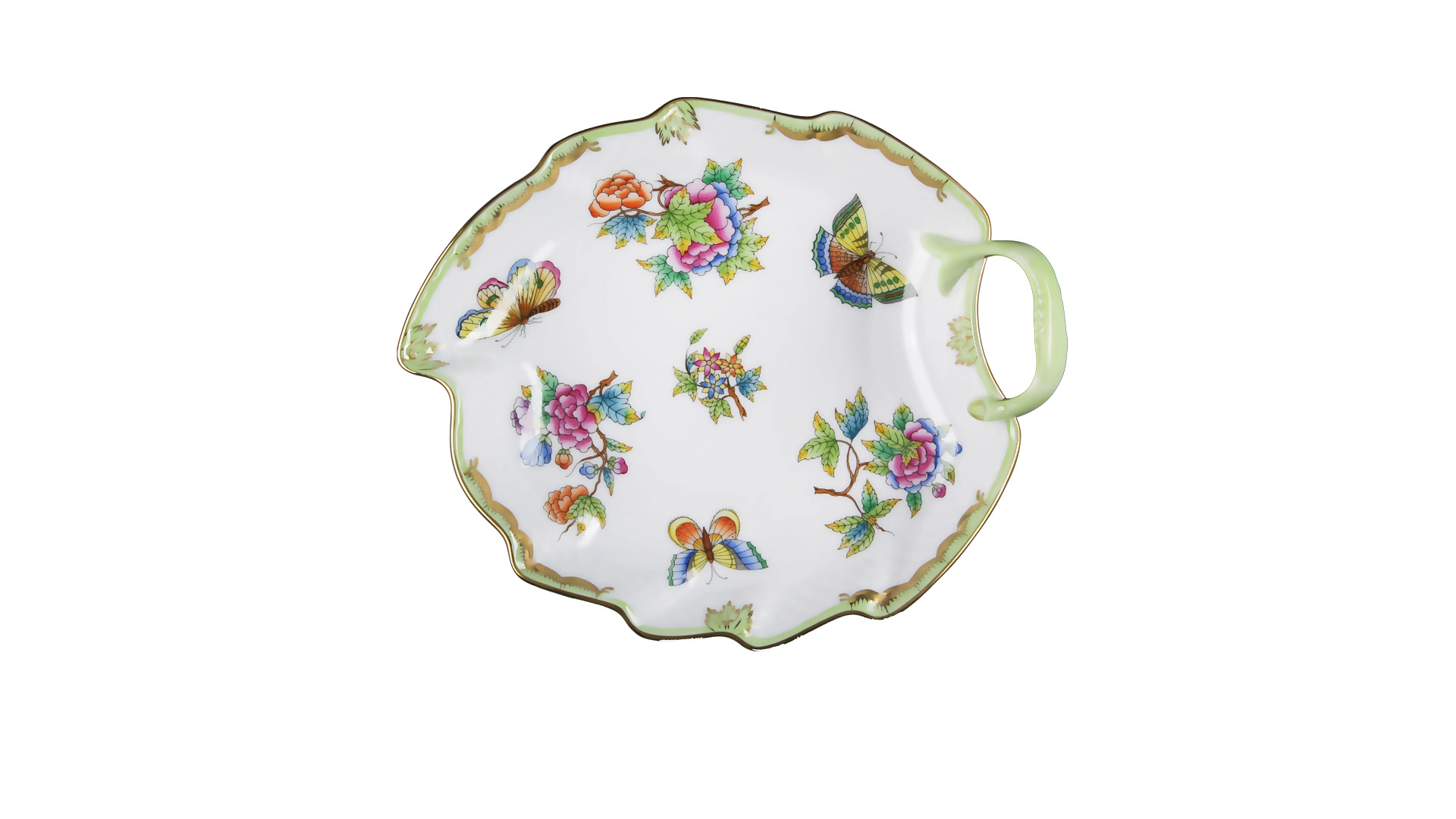 Блюдо - лист Herend Виктория 20 см