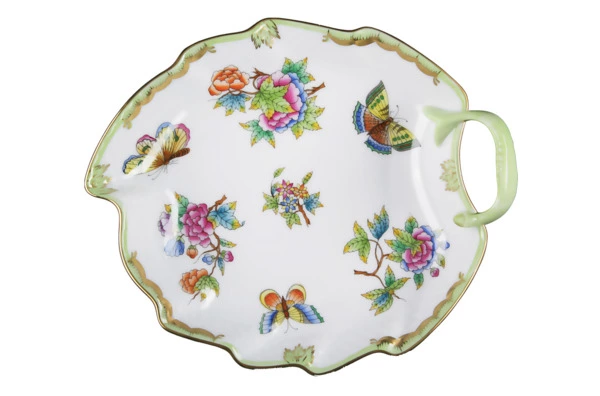 Блюдо - лист Herend Виктория 20 см