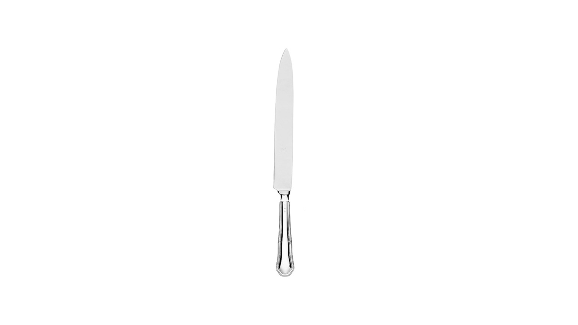 Нож для мяса разделочный 32 см Schiavon Барочино, серебро 925пр