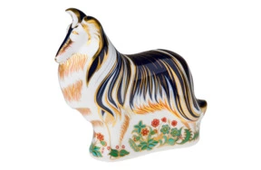 Пресс-папье Royal Crown Derby Колли 15см