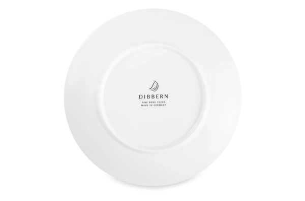Тарелка десертная Dibbern Чёрный лес 16 см, фарфор костяной