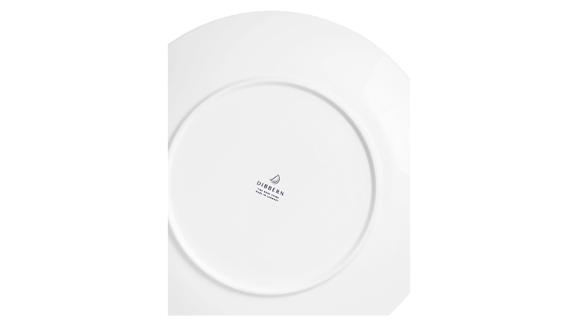 Тарелка подстановочная Dibbern Чёрный лес 32 см, фарфор костяной