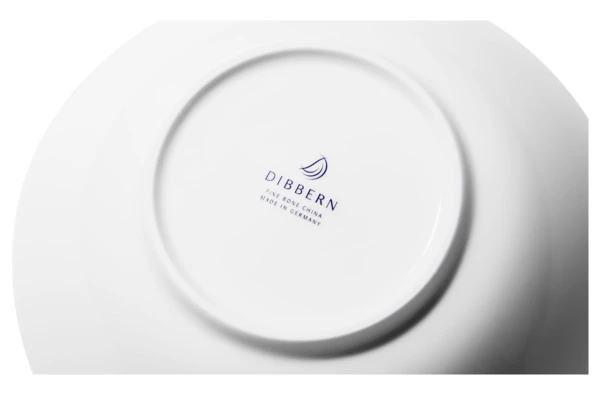 Тарелка суповая Dibbern Белый декор 22,5 см