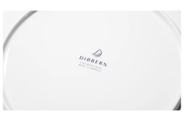 Тарелка обеденная Dibbern Белый декор 28 см