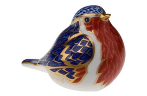 Пресс-папье Royal Crown Derby Малиновка 6,5см