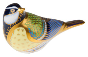 Пресс-папье Royal Crown Derby Синица 6,5 см