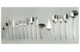 Набор столовых приборов Pintinox Оливия на 12 персон 126 предметов, сталь нержавеющая, п/к