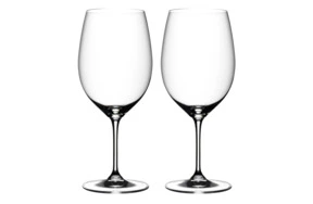 Набор бокалов для красного вина Riedel Vinum Cabernet Sauvignon 650 мл, 2 шт, стекло хрустальное