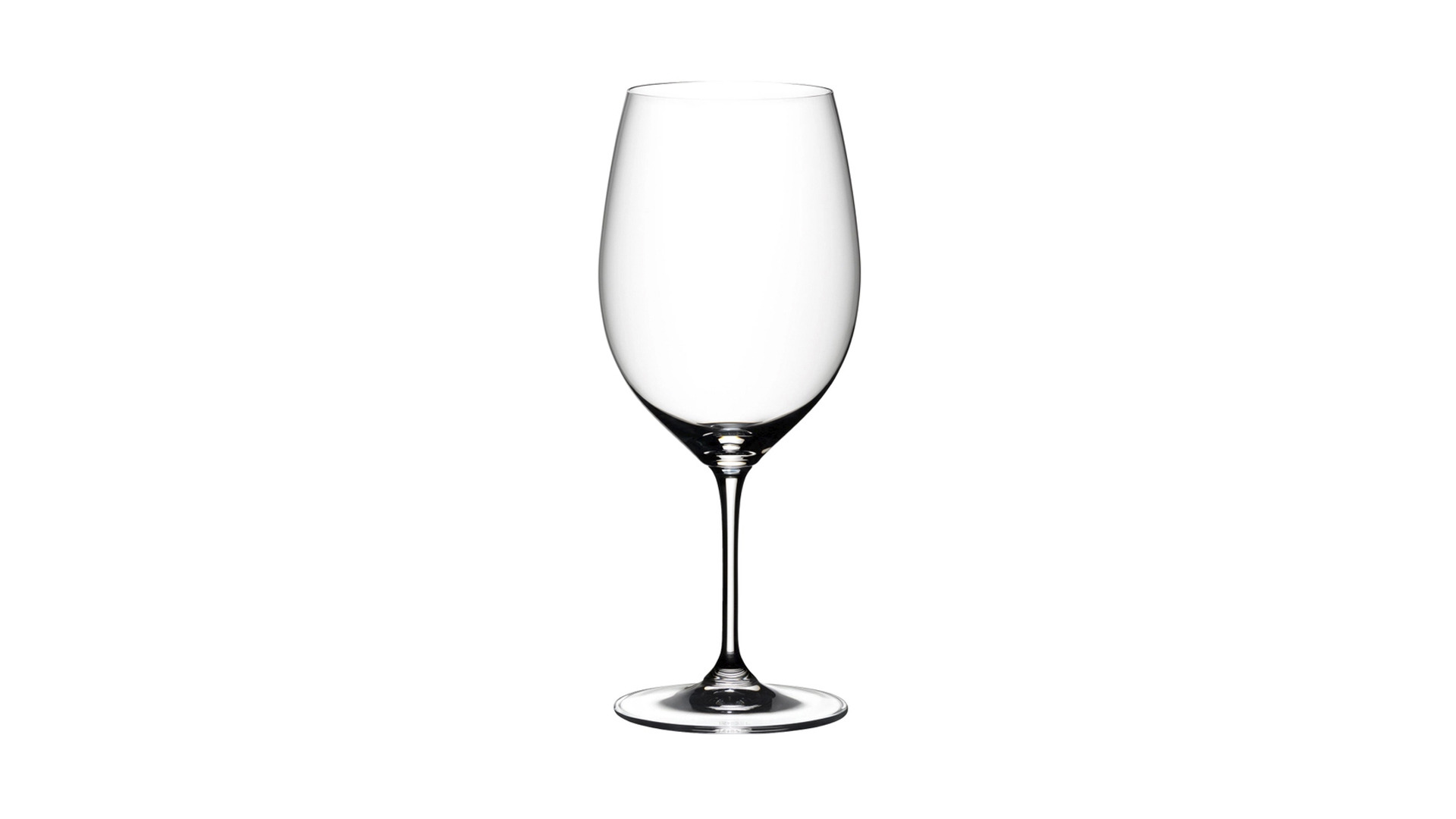 Набор бокалов для красного вина Riedel Vinum Cabernet Sauvignon 650 мл, 2 шт, стекло хрустальное