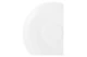 Блюдце для чашки чайно-кофейной Dibbern Белый декор 15 см, фарфор костяной