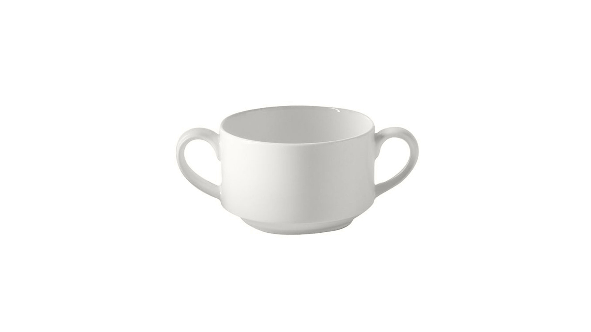 Чашка суповая Dibbern Белый декор,отельный 250 мл
