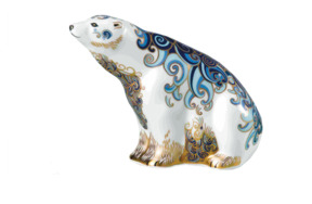 Пресс-папье Royal Crown Derby Полярный медведь 10,5 см