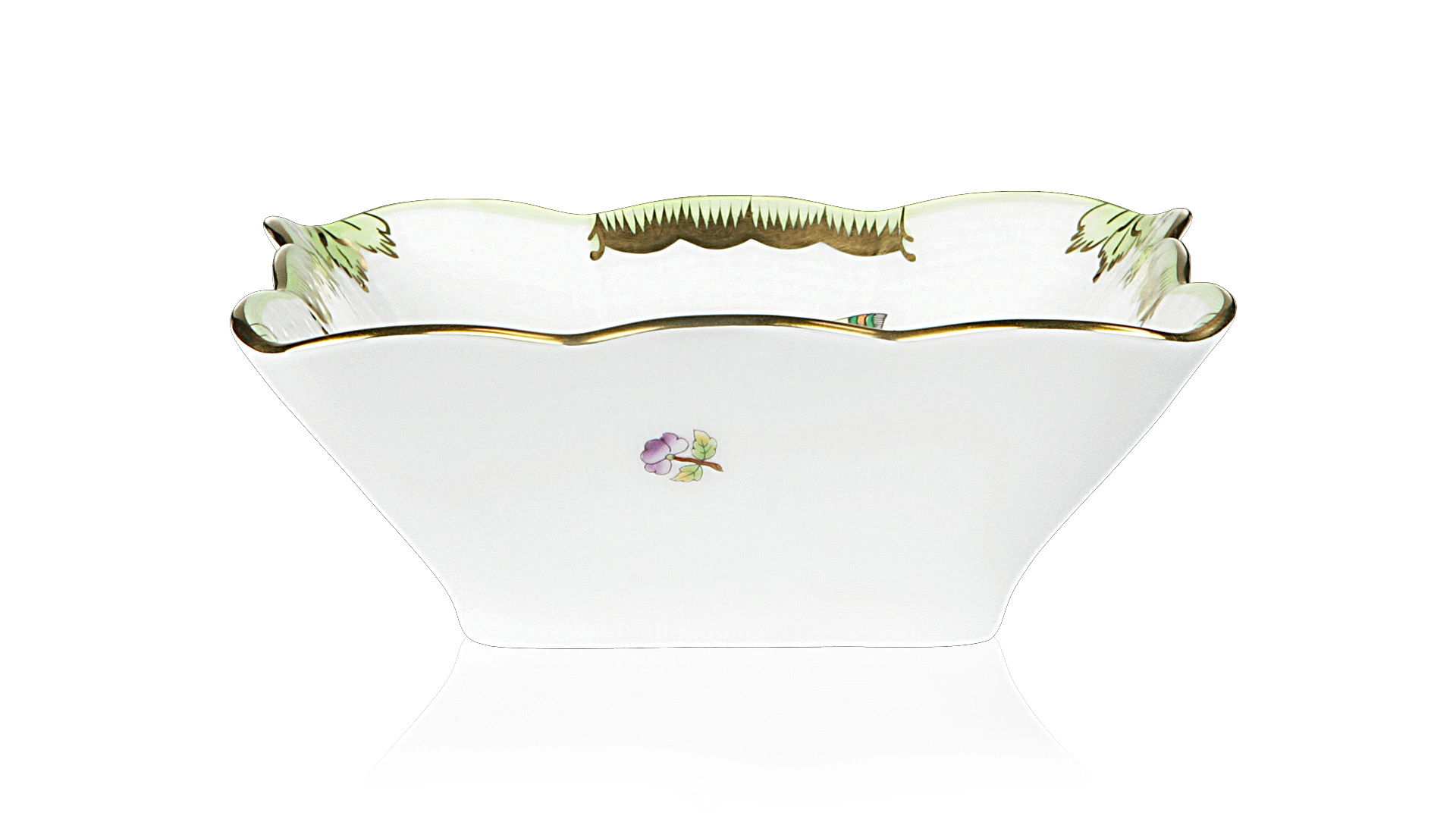 Салатник квадратный Herend Виктория 17,5 см