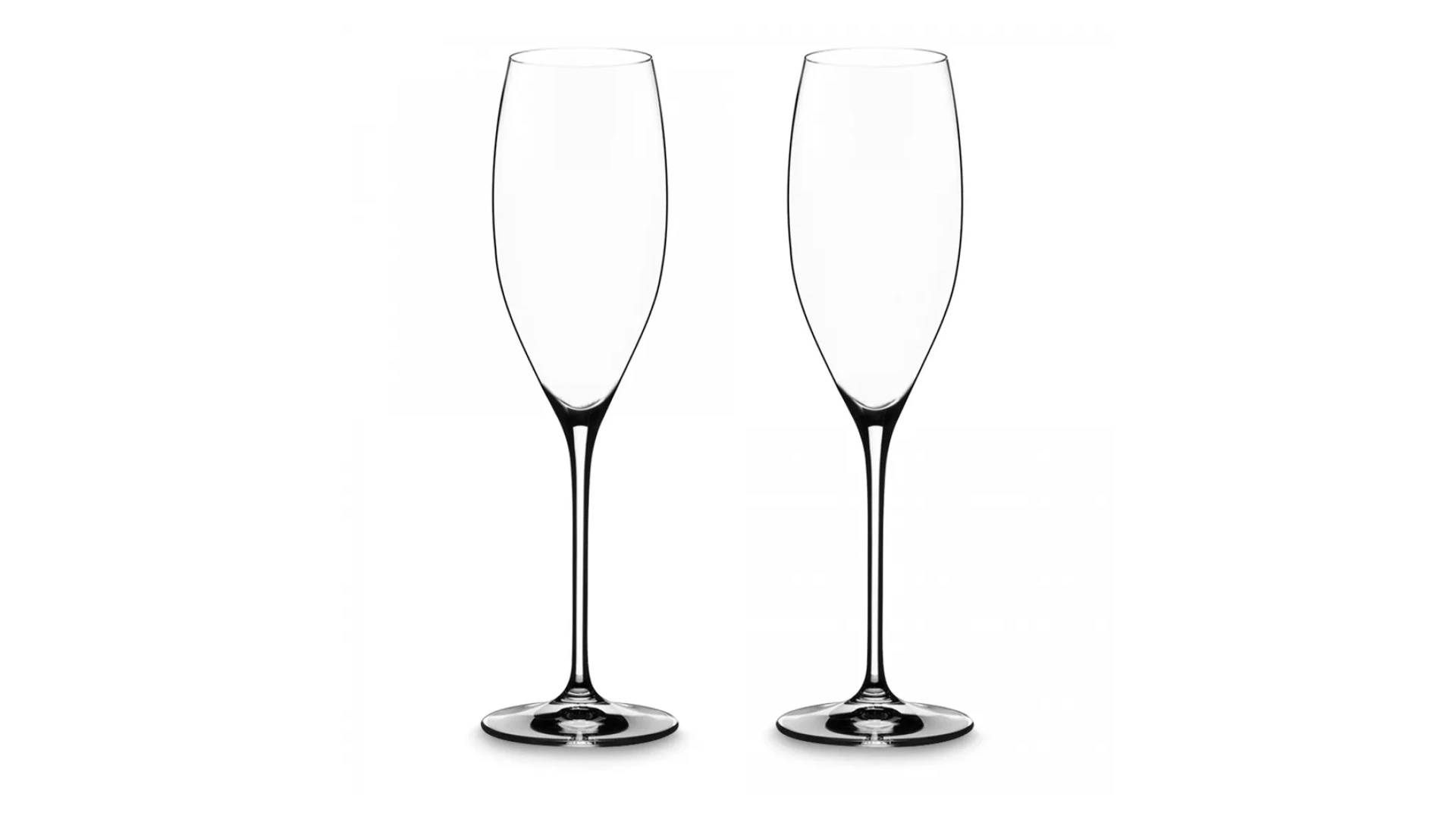 Набор бокалов для шампанского Riedel Vinum Cuvee Prestige 230 мл, 2шт, стекло хрустальное