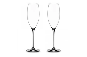 Набор бокалов для шампанского Riedel Vinum Cuvee Prestige 230 мл, 2шт, стекло хрустальное
