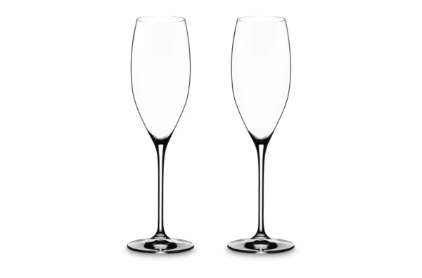 Набор бокалов для шампанского Riedel Vinum Cuvee Prestige 230 мл, 2шт, стекло хрустальное