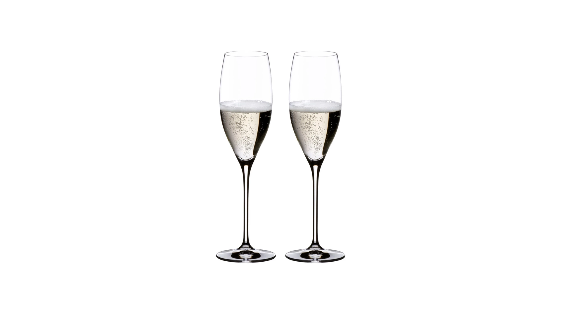 Набор бокалов для шампанского Riedel Vinum Cuvee Prestige 230 мл, 2шт, стекло хрустальное