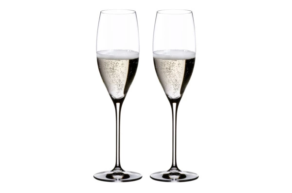 Набор бокалов для шампанского Riedel Vinum Cuvee Prestige 230 мл, 2шт, стекло хрустальное