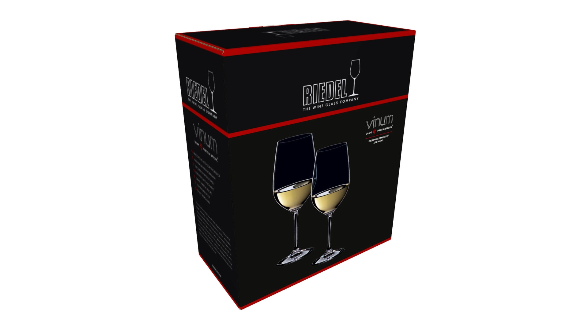 Набор бокалов для белого вина Riedel Vinum Riesling Grand Cru 404 мл, 2 шт, стекло хрустальное, п/к