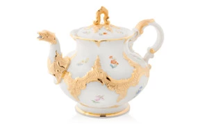 Чайник Meissen 1,2л Форма - Б, россыпь цветов
