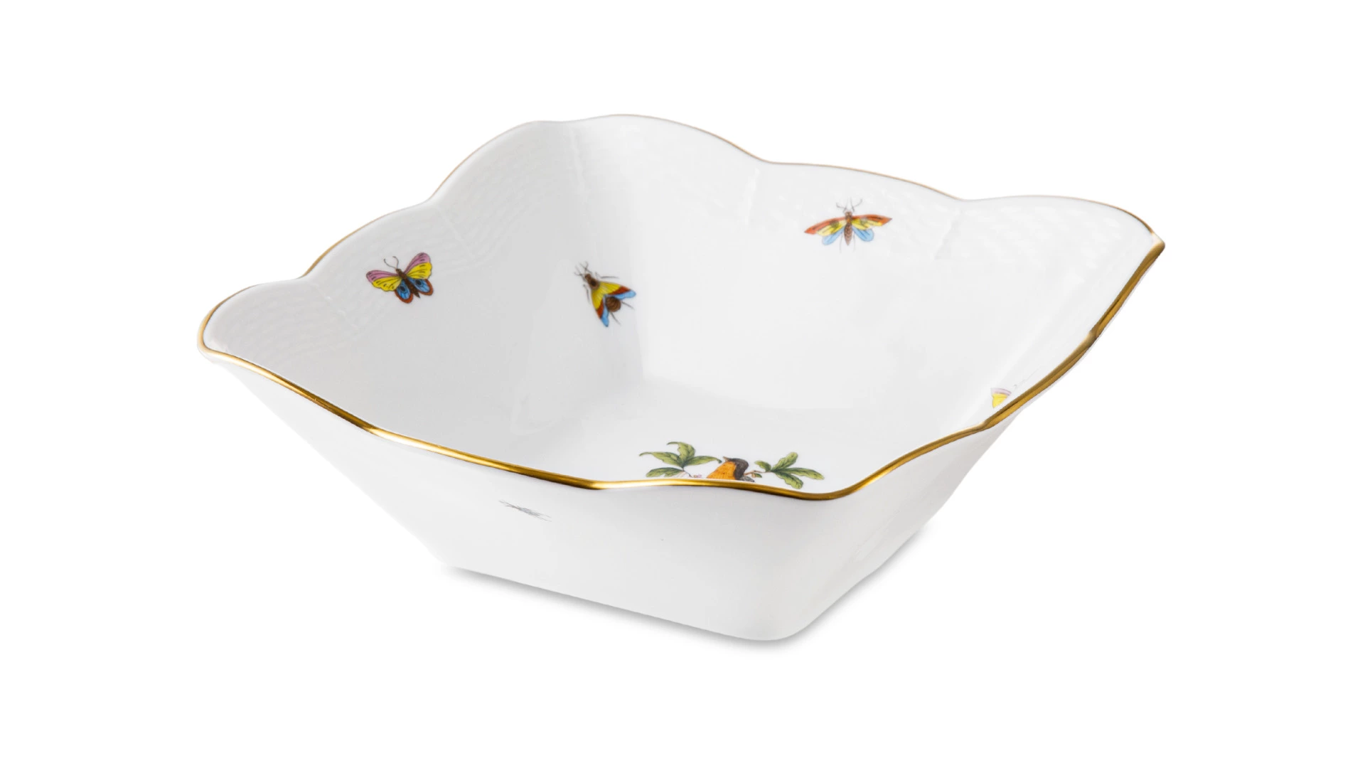 Салатник квадратный Herend 21,5 см Ротшильд