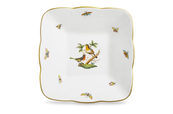 Салатник квадратный Herend 21,5 см Ротшильд